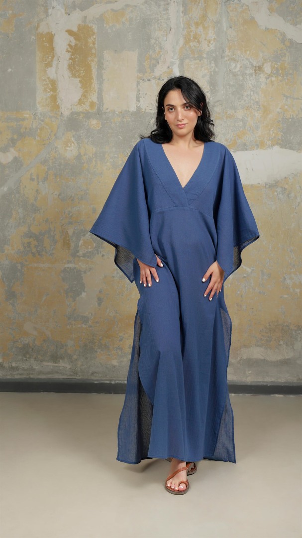 Üzümlü Kaftan - Blue