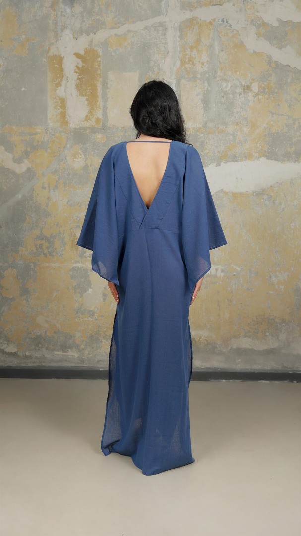 Üzümlü Kaftan - Blue